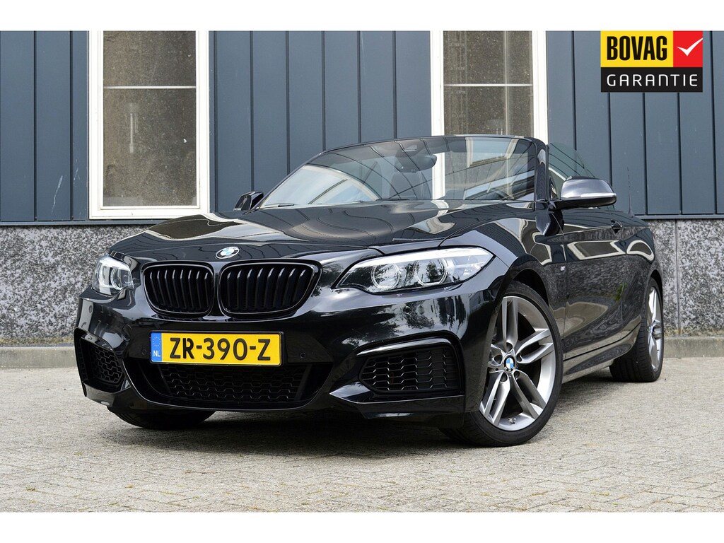 BMW 2-Serie Cabrio 218i M-Sport Rijklaarprijs-Garantie Leder Sport interieur Airco Led Camera