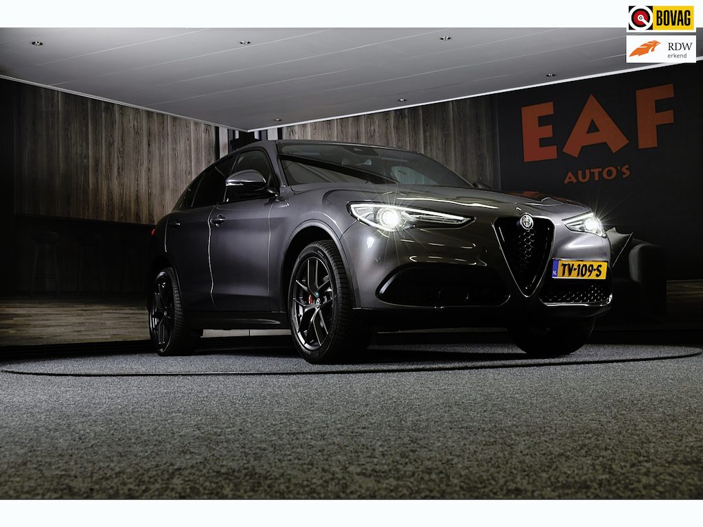 Alfa Romeo Stelvio 2.0 T AWD Veloce / Cognac Leder / Acc / Lane Assist / Memory / Elek Stoelen / Navi / Camera / 20 Inch