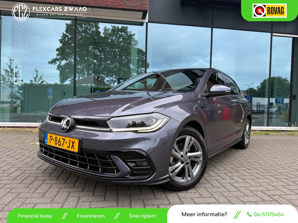 Volkswagen Polo 1.0 TSI R-Line - Automaat - Navi - Camera - LED - Climate - Org.nl