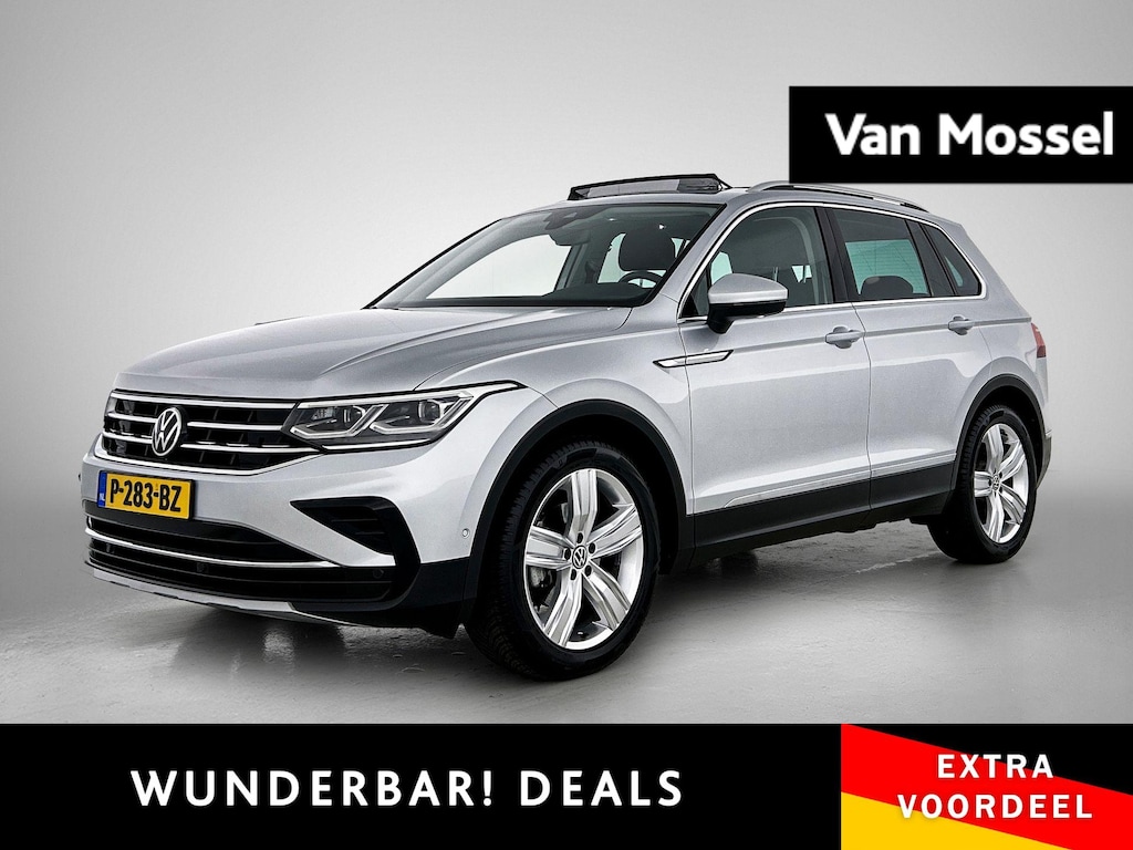 Volkswagen Tiguan 1.5 TSI Elegance | 150 PK | Automaat | Apple Carplay / Android Auto | Parkeeercamera | Stoelverwarming | Stuurverwarming | Trekhaak | Panoramadak |