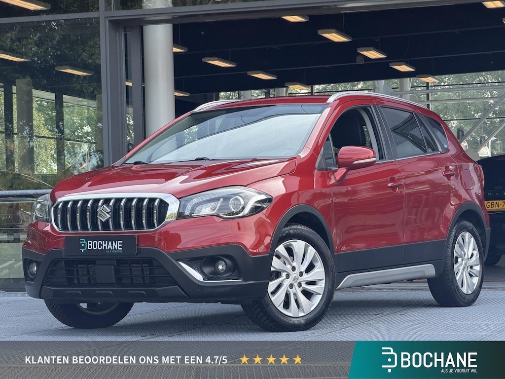 Suzuki S-Cross 1.0 Boosterjet Exclusive 111PK | Cruise Control | Achteruitrijcamera | Navigatie | Carplay | Trekhaak | 1ste eigenaar