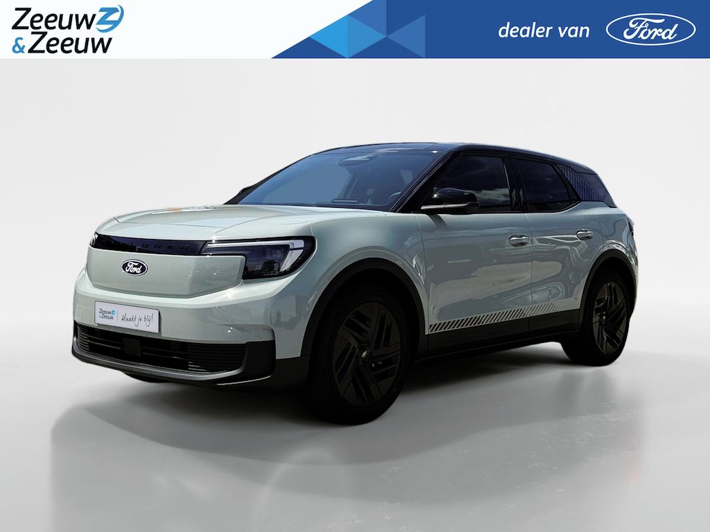 Ford Explorer Collection Extended Range RWD 79 kWh | Nieuw te Bestellen | €3.500,- Ready Set Ford Bonus | 579km WLTP Rijbereik | Trekhaak | B&O Premium Audio | 360 Graden Camera | HUD | Verwarmbare Voorstoelen | Verwarmbaar Stuur