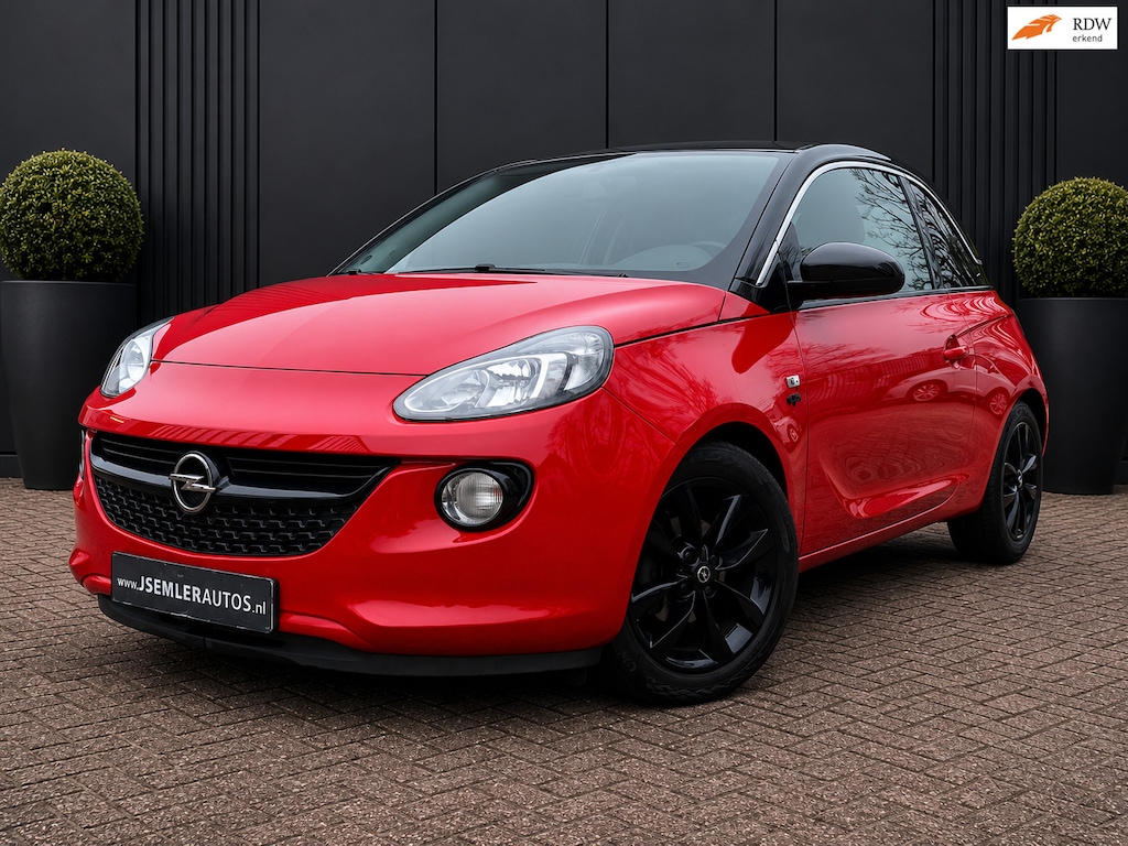 Opel Adam RED&BLACK OPC-LINE GR.SCHERM AIRCO APK 26-03-2027