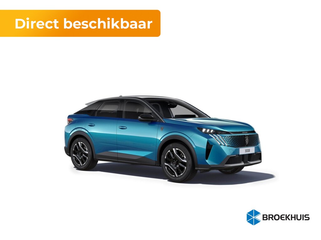 Peugeot 3008 GT | Adaptieve cruise control met Stop&Go functie | Elektrische parkeerrem | Extra getinte achterste zijruiten en achterruit