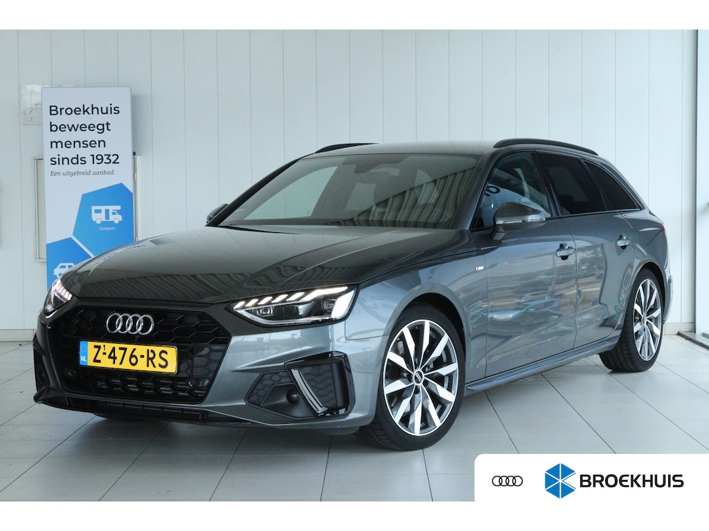 Audi A4 Avant 35 TFSI S edition Competition | Cruise Control | Stoelverwarming | Virtual Cockpit | Navi | Carplay | Elektr. klep | Sfeerverlichting | LED