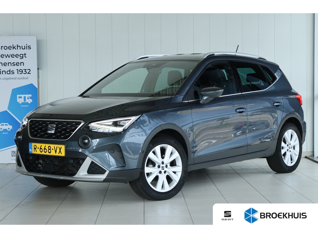 SEAT Arona 1.0 TSI DSG Xperience Connect | Adapt. Cruise | Camera | Trekhaak | Stoelverwarming | LED | Keyless | Airco | Carplay