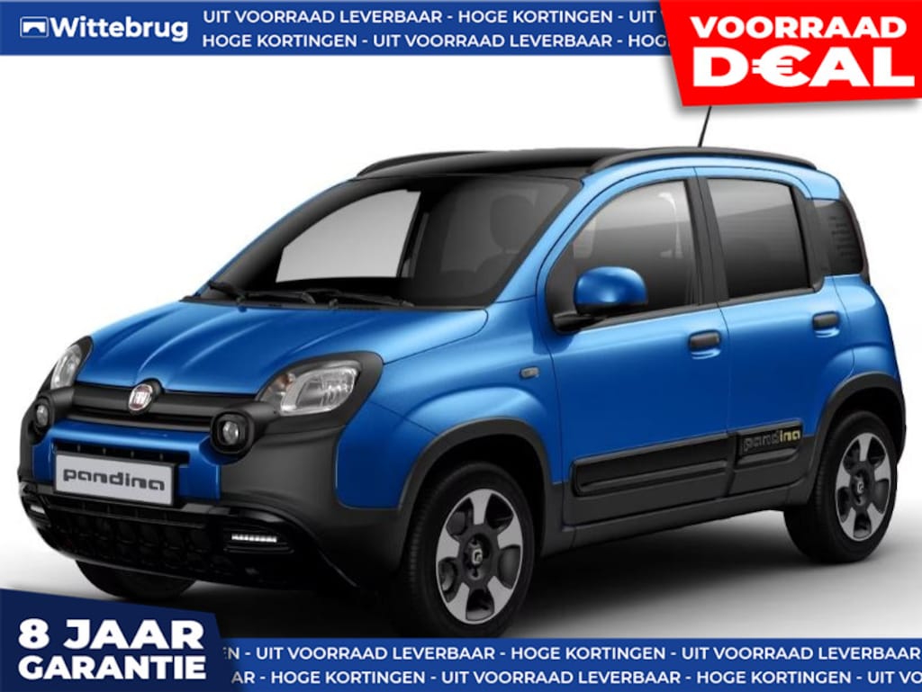 Fiat Pandina 1.0 Hybrid Cross DIRECT RIJDEN - RIJKLAAR - 8 JAAR GARANTIE