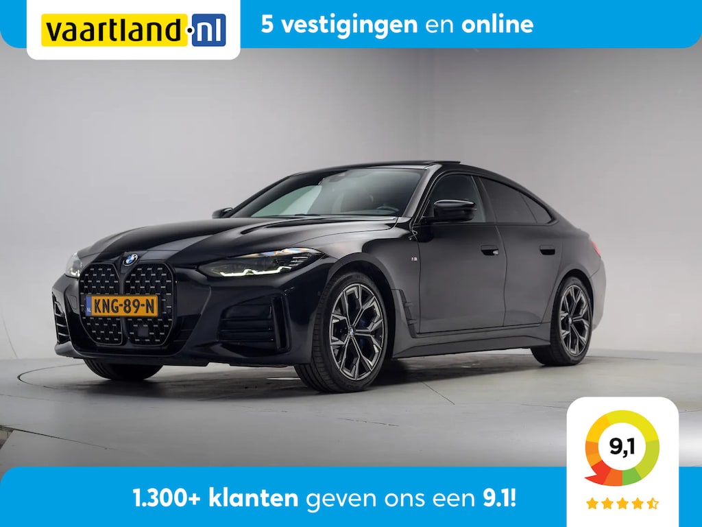 BMW 4-Serie Gran Coupe 420i M Sport Shadow Aut. [ Schuifdak H/K ACC Memory M-Stoelen ]