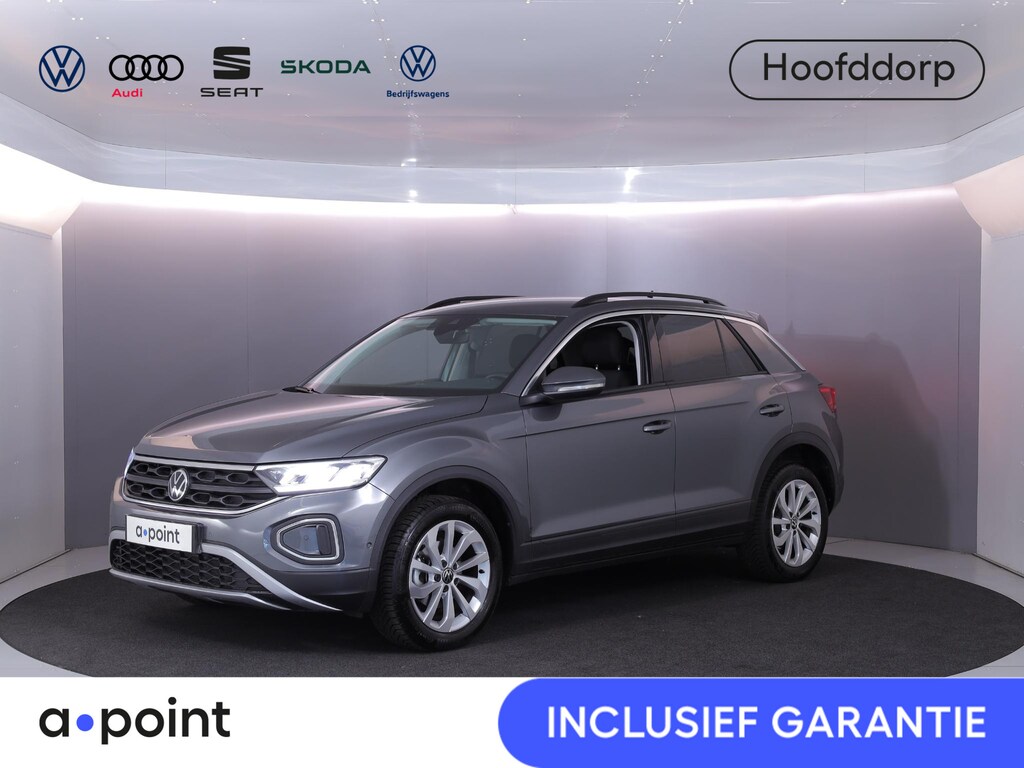 Volkswagen T-Roc 1.0 TSI Life Edition | Private lease vanaf €529 | 115 pk | Verlengde garantie | Navigatie via App | Parkeersensoren (Park assist) | Achteruitrijcamera | Autom. airco |