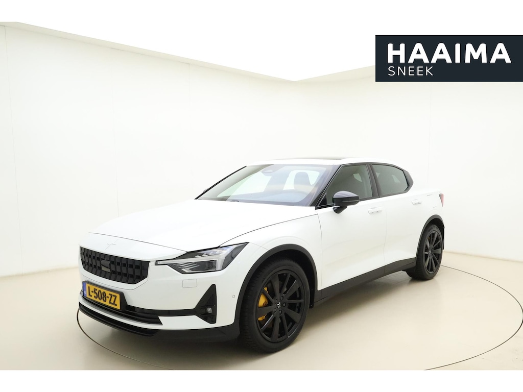 Polestar 2 Long Range Dual Motor 78 kWh | SOH 89.54% | 408 PK | Panorama dak | 1500KG Trekgewicht | Camera rondom | Harman Kardon | Stoel en stuurverwarming | Keyless entry en start | Trekhaak elektrisch uitklapbaar