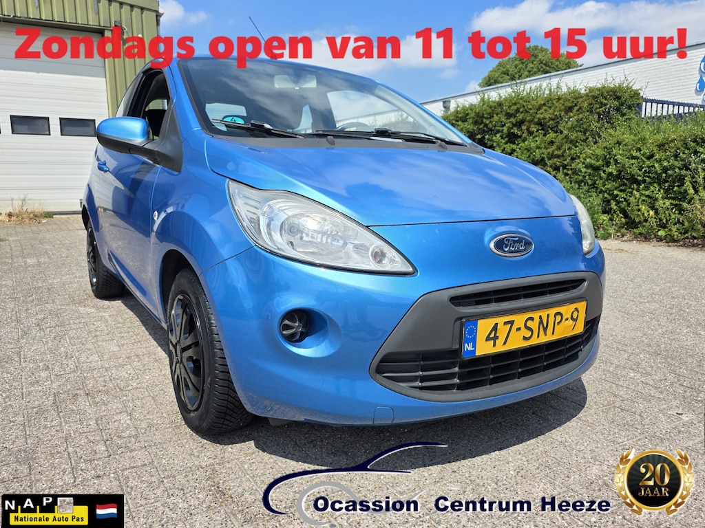 Ford Ka 1.2 Cool & Sound, 1e Eig! Airco! Apk 8-2027! Zondag OPEN!
