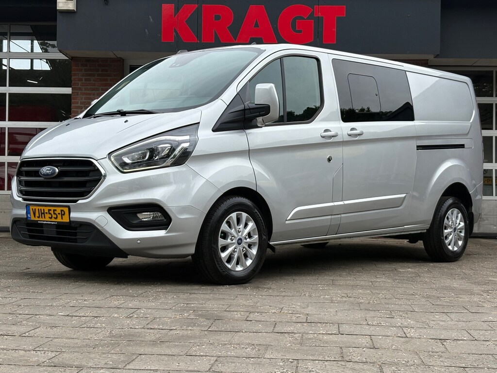 Ford Transit Custom 300 2.0 TDCI L2H1 Limited DC|Nieuwe distributieriem! 170PK|adaptieve.cruise|airco|camera|apple carplay