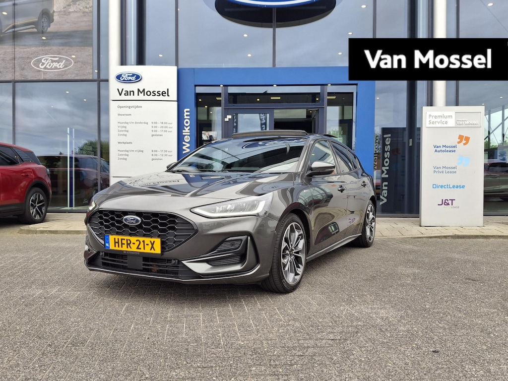Ford Focus 1.0 EcoBoost Hybrid ST Line X | Automaat | Leder | Pano | Winterpack | Adaptive Cruise | Blind Spot | Elektrische Stoelen | Camera |