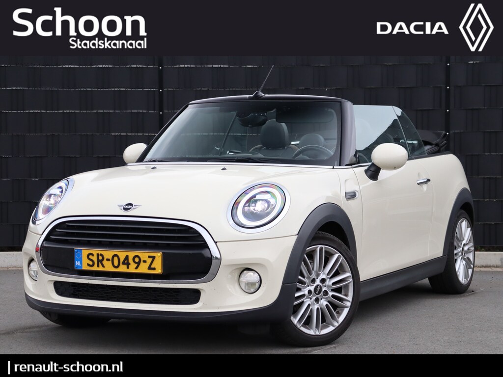 MINI Cooper Cabrio 1.5 Chili | Leder | Soft top | Dealeronderhouden | Cruise | Stoelverwarming