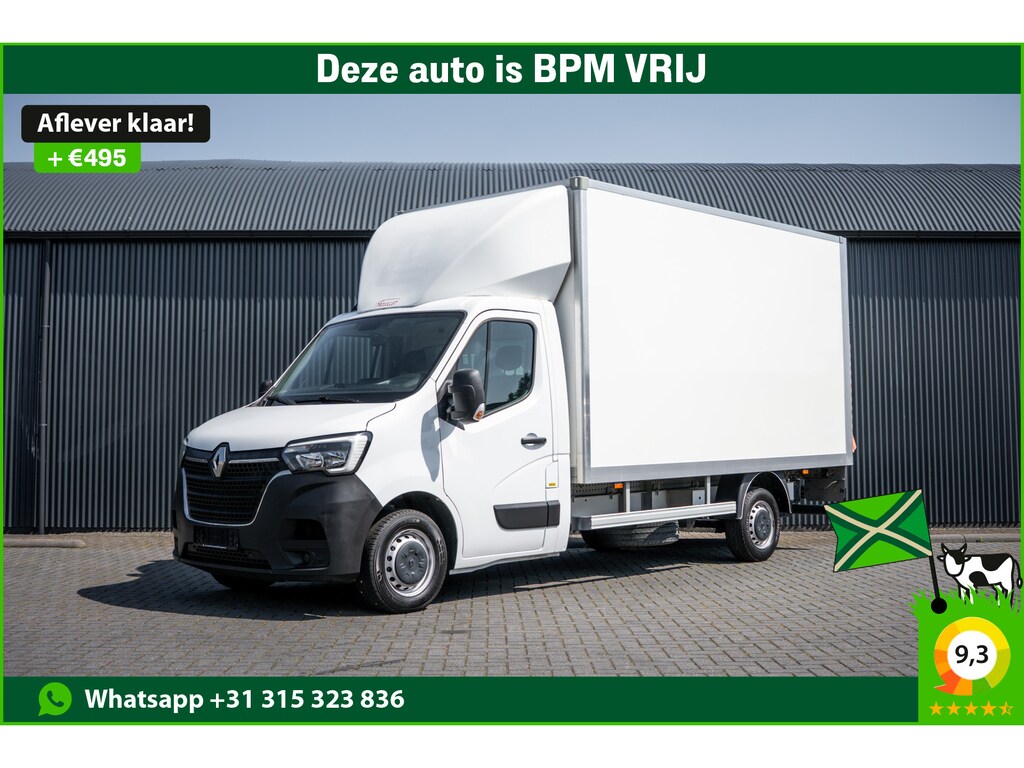 Renault Master 2.3dCi | Bakwagen met Laadklep | LED | Carplay | Camera | Cruise