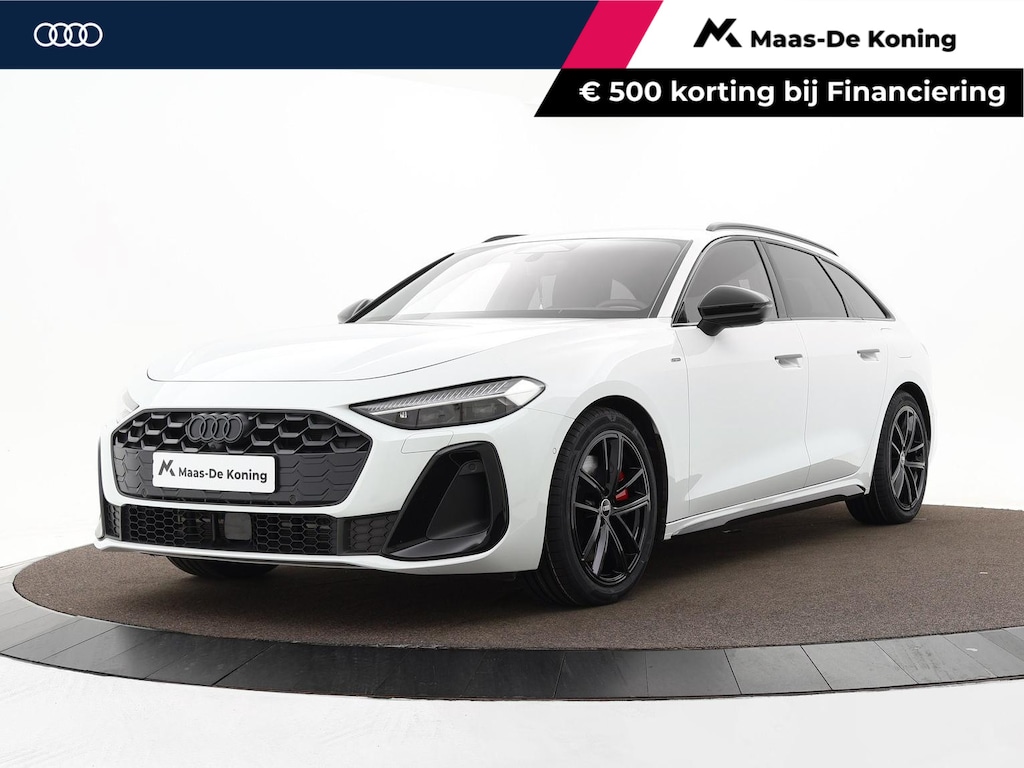 Audi A5 Avant 2.0 367pk S-tronic e-hybrid quattro S edition · 360 Camera · Wegklapbare Trekhaak · Bang & Olufsen Audio · Bijrijder Display · Zwart Optiek · 19'' Inch · Garantie t/m 26-07-2030 of 100.000