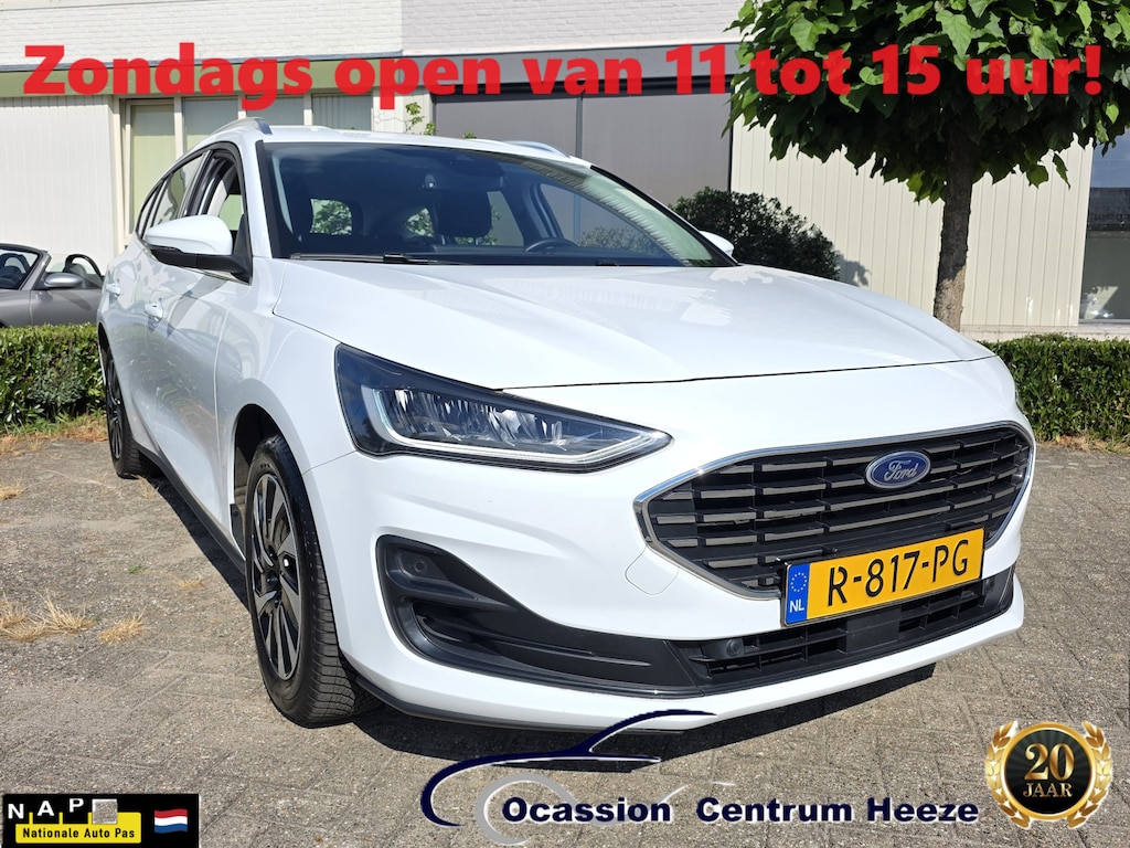 Ford Focus Wagon 1.0 EB Hybrid Titanium, Carplay! Lm Velgen! 1e Eig! VAN/VOOR WEKEN!!
