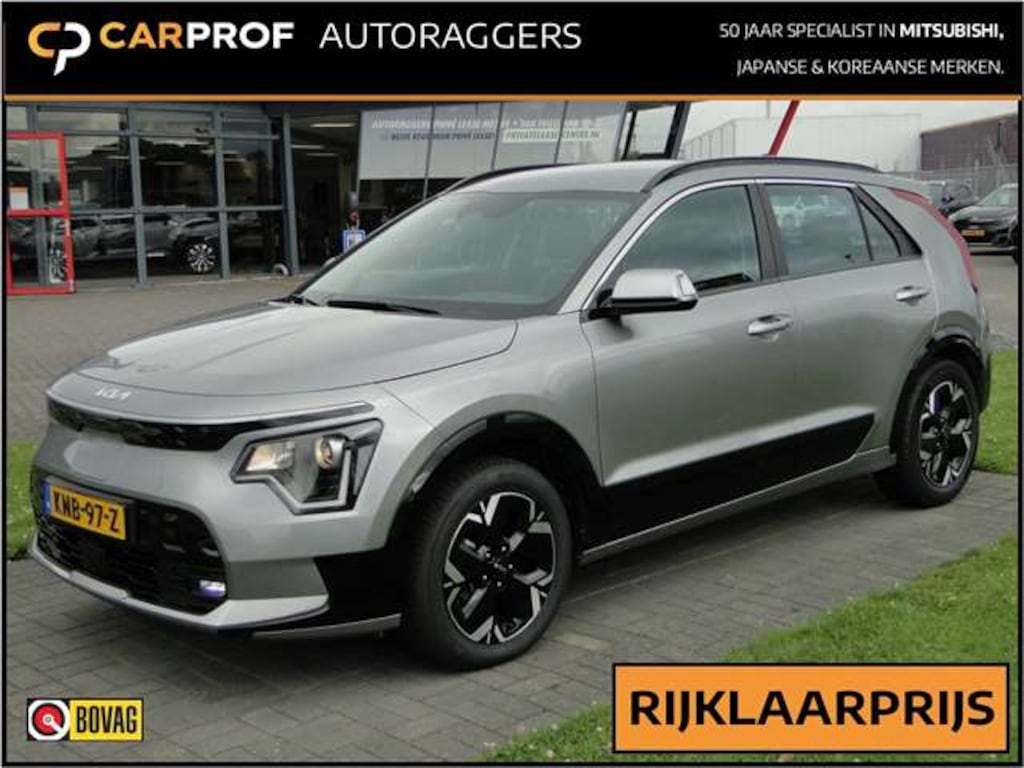 Kia Niro EV 64,8 kWh 204pk DynamicLine + Stuur & Stoelverwarming . Adaptief . Lane Assist . Navi . Climate