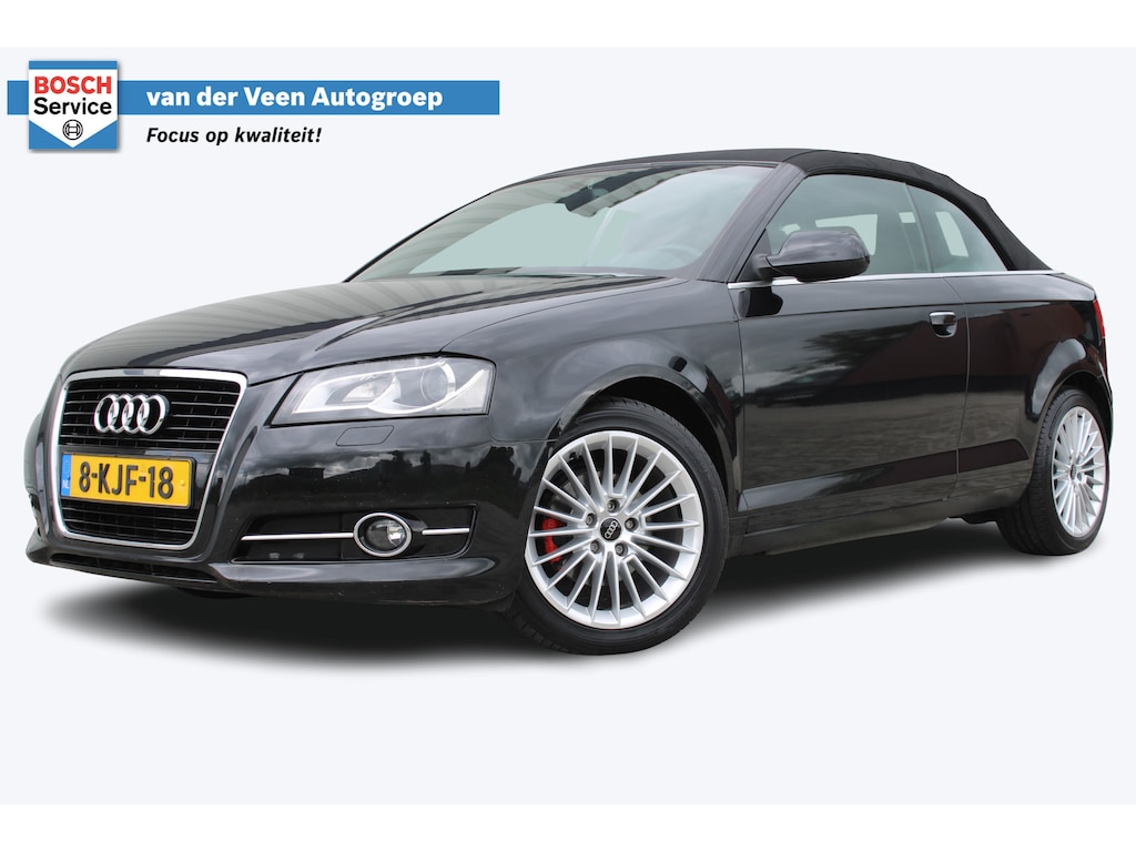 Audi A3 Cabriolet 1.2 TFSI Advance | Cruise control | Climate control | Stoelverwarming | Navigatie | Radio | Trekhaak | Lederen bekleding | Elektrische kap |