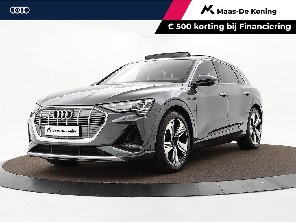 Audi E-tron 55 408pk Quattro S edition 95 kWh · SOH 95,6% · Panoramadak · 360 Camera · B&O Audio · Stoelverwarming · Luchtvering · 21'' Inch ·