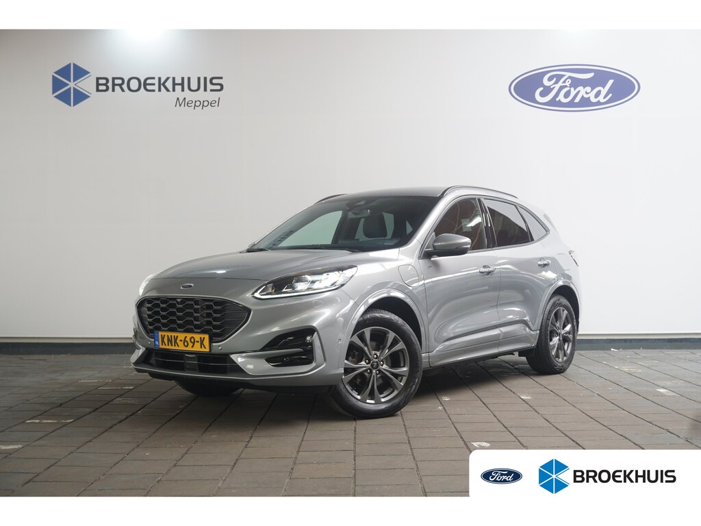 Ford Kuga 2.5 PHEV ST-Line X | 91% SoH | Cruise control adaptief met Stop&Go en stuurhulp | Dodehoek detectie | Elektrisch bedienbare achterklep met sensorsturing