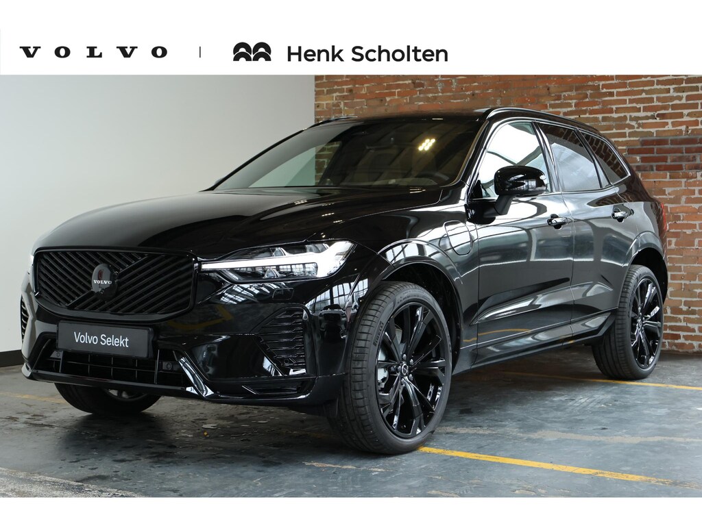 Volvo XC60 T8 Plug-in hybrid AWD Ultra Black Edition | Luchtvering | Bowers & Wilkins Premium Audio | Verwarmbare voorstoelen met massage en ventilatie | 360° Parkeercamera | Parkeersensoren voor + achter | Google Infotainment | Parkeerverwarming | Nieuw Model | Nappa Lederen bekleding