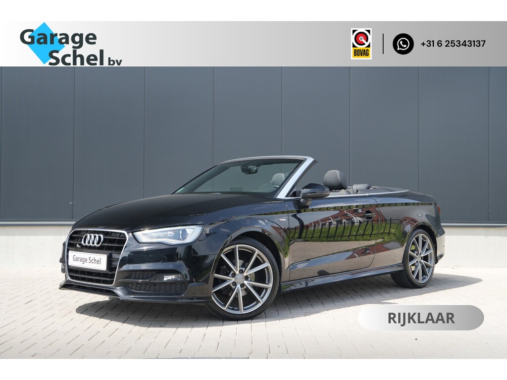 Audi A3 Cabriolet 1.4 TFSI CoD Sport Pro Line S - 3x S line - Cruise - Stoelverwarming - PDC - Bluetooth - Navi - Rijklaar
