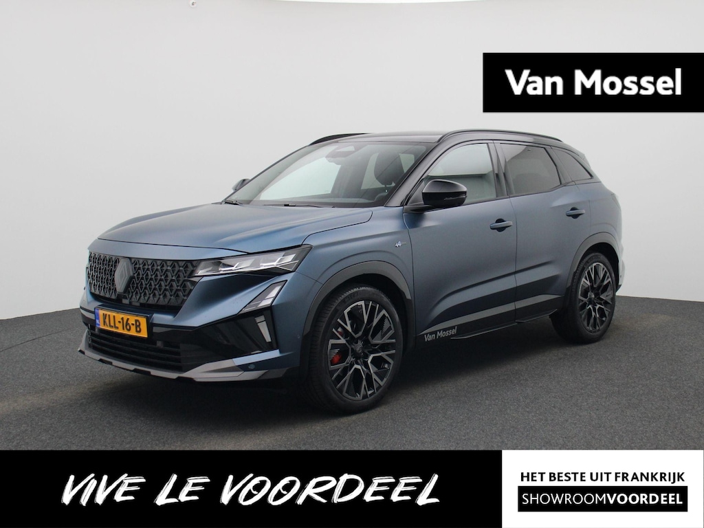 Renault Austral 1.2 E-Tech full hybrid 200 esprit Alpine | Remklauwen Rood | Panoramadak | Harman Kardon Audio | Matrix LED | Head-up Display | Elektr. Stoelen incl. Geheugen | 360 graden camera | Elektr. Achterklep | Active Driver Assist | Blind Spot Warning | Stoel- & Stuurwielverwarming | Android Automotive