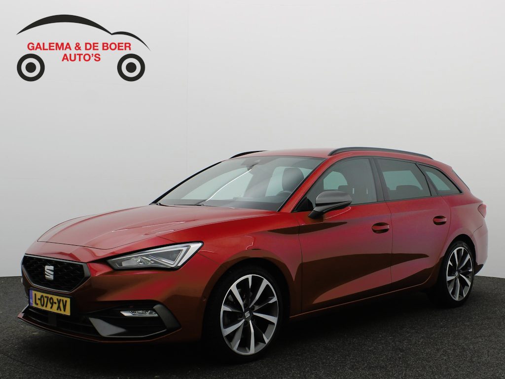 SEAT Leon Sportstourer 1.5 eTSI FR Launch Edition AUTOMAAT / CAMERA / SFEER / CARPLAY / ACC / STUURVERW / FULL LED / CLIMA / PDC