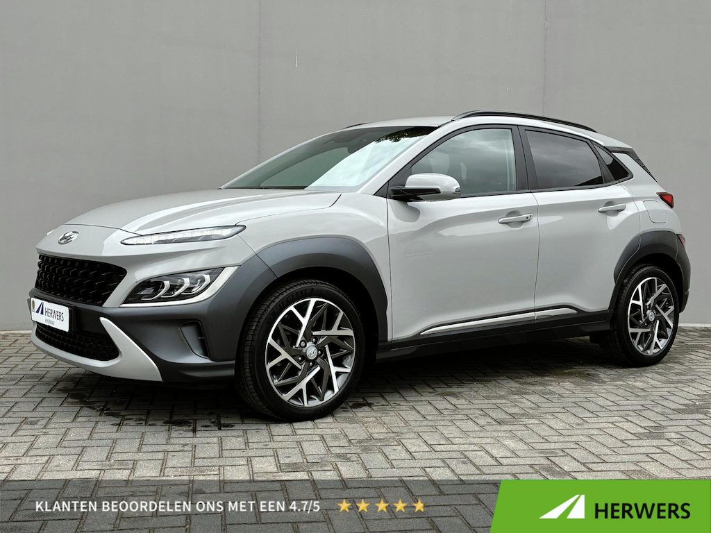 Hyundai Kona 1.6 GDI HEV Fashion / 1.300 KG trekgewicht / Head up Display / Achteruitrijcamera /  Cruise Control / Apple carpplay/android auto / Navigatie /