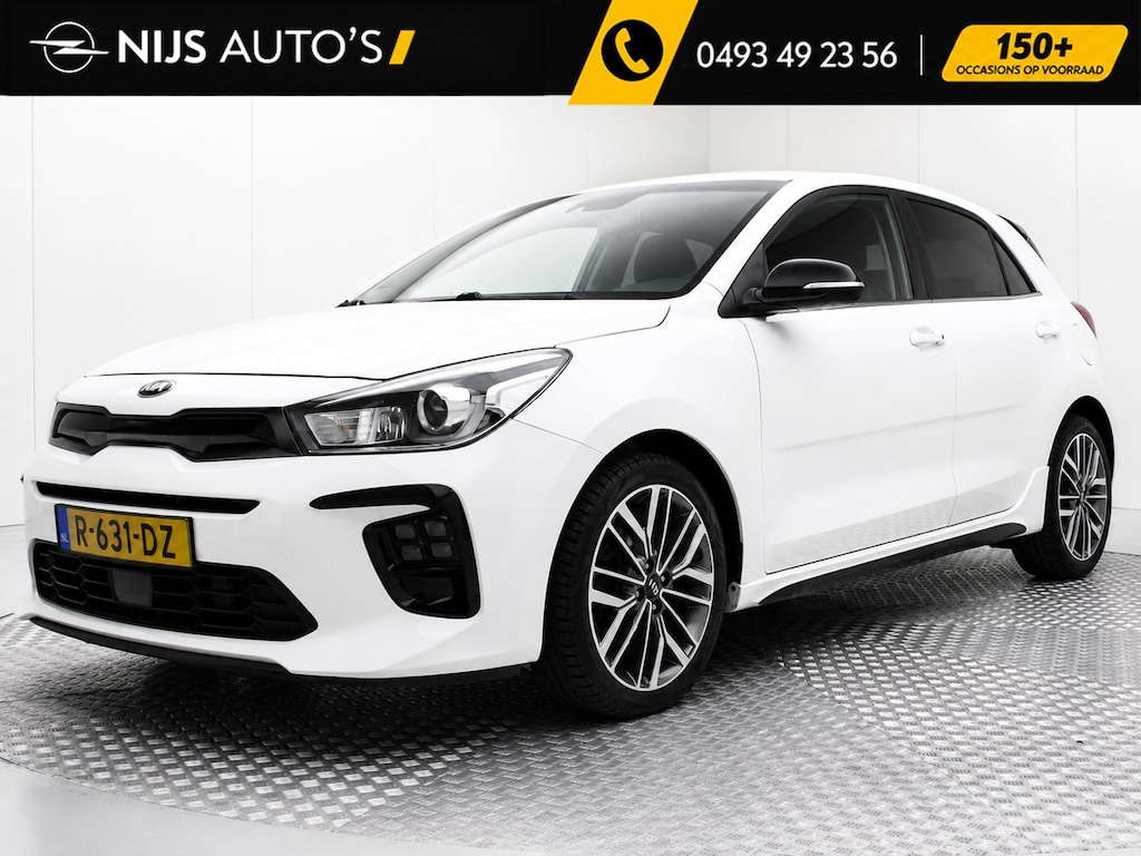 Kia Rio 1.0 TGDI GT-Line | Climate | Navi | PDC Achter + Camera | Stoel & Stuurverwarming | Carplay | Cruise | Bluetooth | Spiegels Electr. Inklapbaar | Keyless