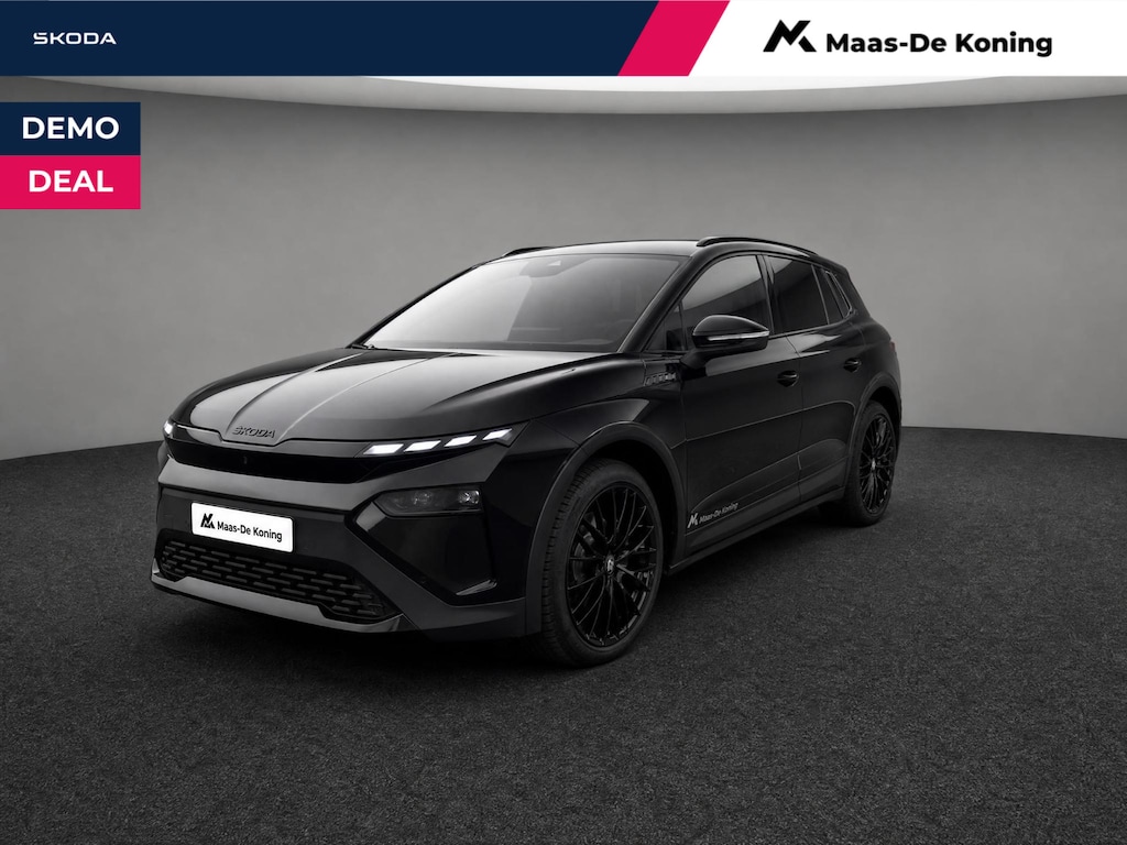 Skoda Elroq Sportline 60 | Trekhaak wegklapbaar | Business upgrade Plus | Black Pack | 21 inch lichtmetaal + All-Season banden