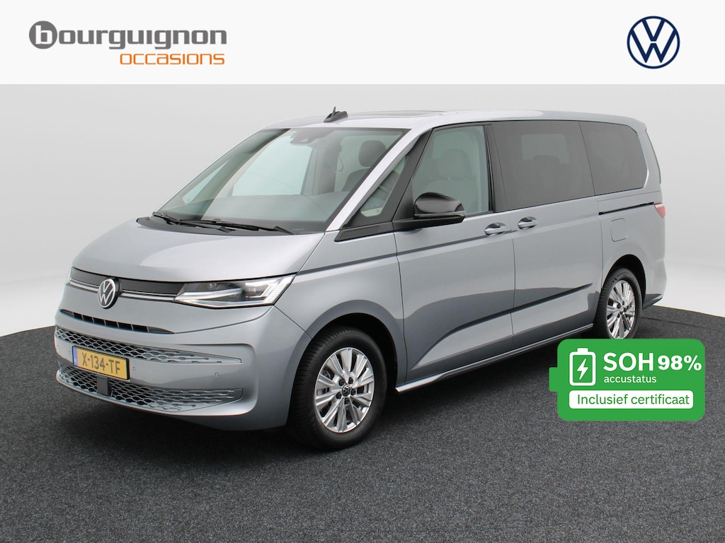 Volkswagen Multivan 1.4 eHybrid L2H1 Style 7-Persoons | Panorama dak | Stoelverwarming | Adaptive Cruise | Trekhaak | Camera | CarPlay | Climatronic | 17 Inch | 21.560 Km !!