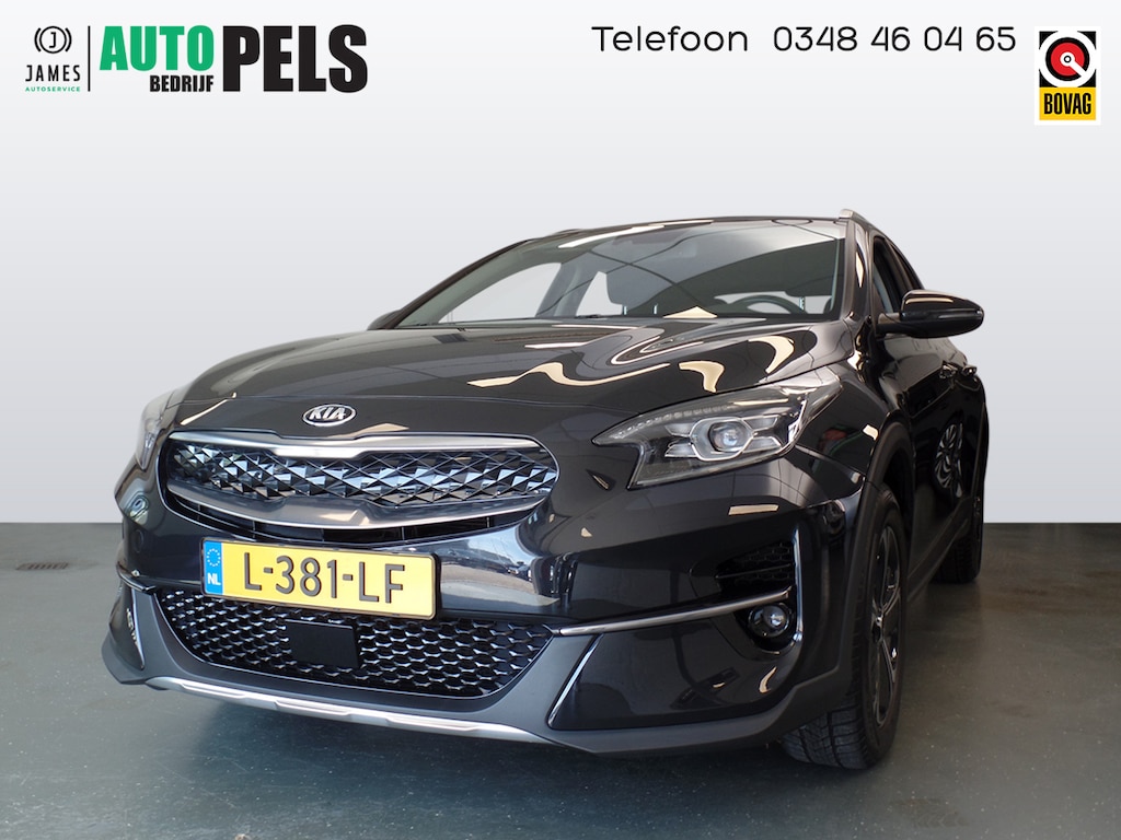 Kia Xceed 1.6 GDi PHEV DynamicPlusLine hybride Automaat Navigatie, Achteruitrijcamera, Cruise controle, Elek ramen, Deels leder, Xenon, Stoelverwarming, Stuurverwarming, Pdc achter, Nederlandse auto!! Bovag afleverpakket 695,-