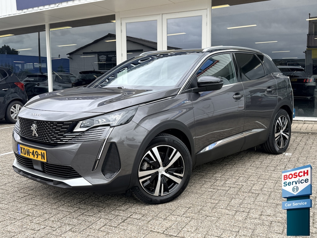 Peugeot 3008 1.6 HYbrid4 300 GT | SOH 99% | LED | Pano | Adapt.Cruise | Apple/Android | Keyless | DAB