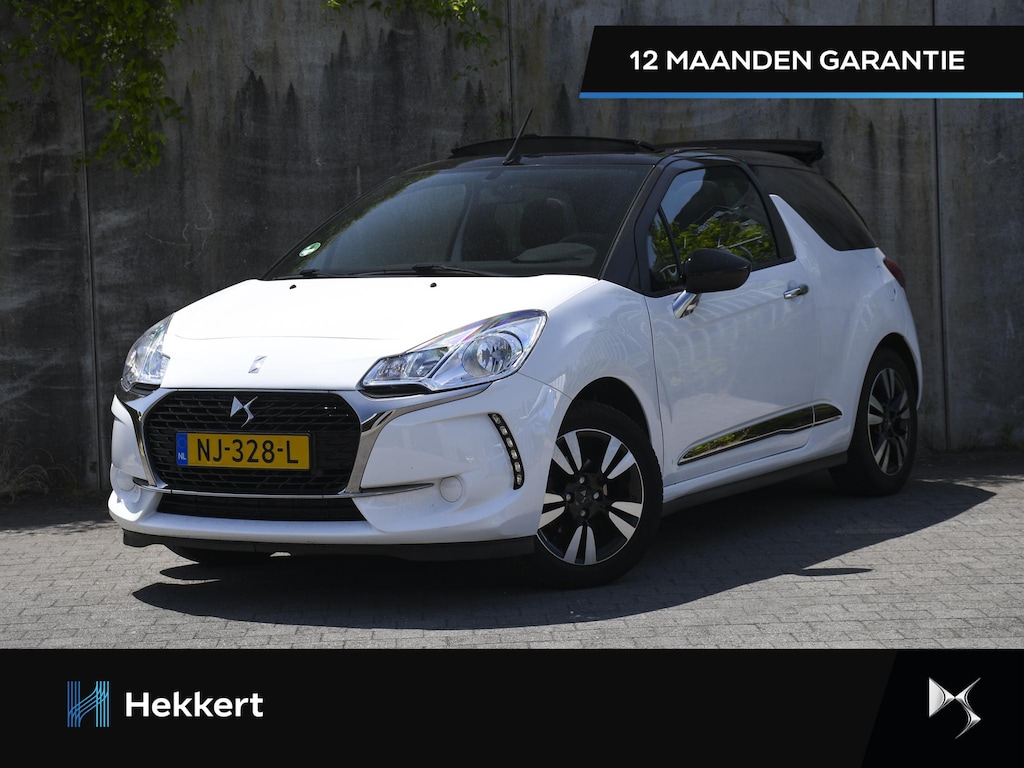 DS 3 Cabrio So Chic 1.2 PureTech 82pk SOFT-TOP | 16''LM | APPLE-CARPLAY | AIRCO | 12 MND GARANTIE