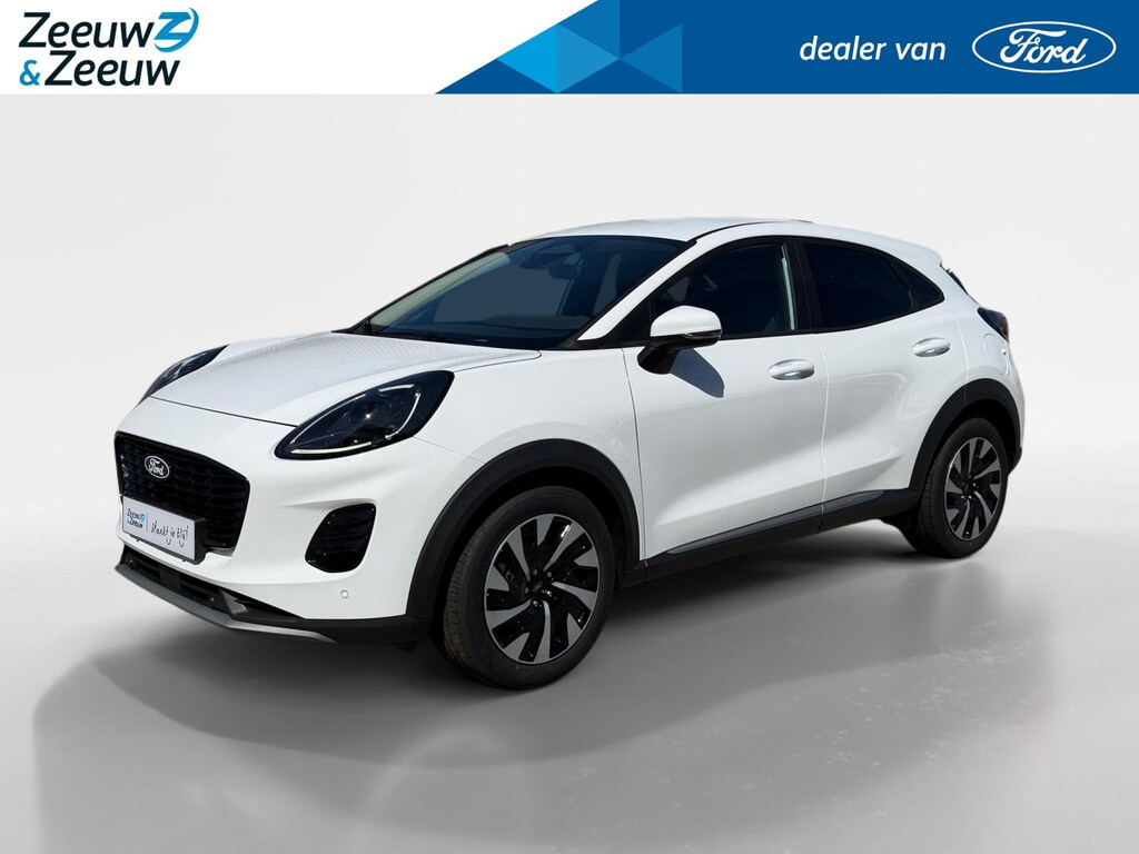 Ford Puma 1.0 EcoBoost Hybrid Titanium 125PK | 3 Weken Verwachte Levertijd | €5.000,- Ready Set Ford Bonus | Winterpakket | Achteruitrijcamera | Parkeersensoren voor & achter | Apple Carplay & Android Auto