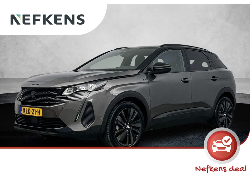 Peugeot 3008 SUV 130pk Automaat GT | Black Pack | Adaptieve Cruise Control | Navigatie | CarPlay | Electrische Achterklep