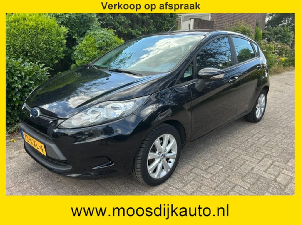 Ford Fiesta 1.25 Limited 1e eig/ Airco/ 5 Drs/ Origineel NL auto/ met NAP/ Nw-APK/ verkoop op afspraak 0653226433