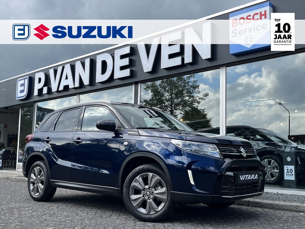 Suzuki Vitara 1.4 Boosterjet Smart Hybrid Select Automaat | €2.000,- voordeel | In meerdere kleuren leverbaar | Adapt. Cruise | Camera | Dodehoek | Rijstrook | Stoelverwarming | etc. etc. DEMO
