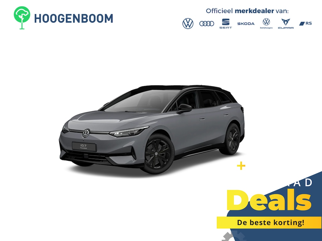 Volkswagen ID.7 Tourer Pro S Limited Edition | Achterbank in ongelijke delen neerklapbaar incl. middenarmsteun en doorlaadmogelijkheid | Afstandscontrolesysteem (Front Assist), met voetgangers- en fietsersherkenning | Airconditioning automatisch, 2-zone (Climatronic)