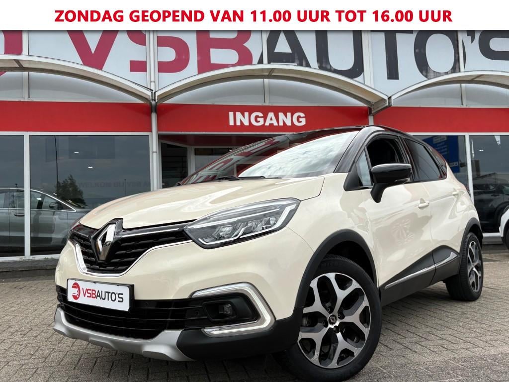 Renault Captur 1.3 TCE AUT. 150PK HALF-LEER NAVI CAMERA ECC-AIRCO LMV PDC