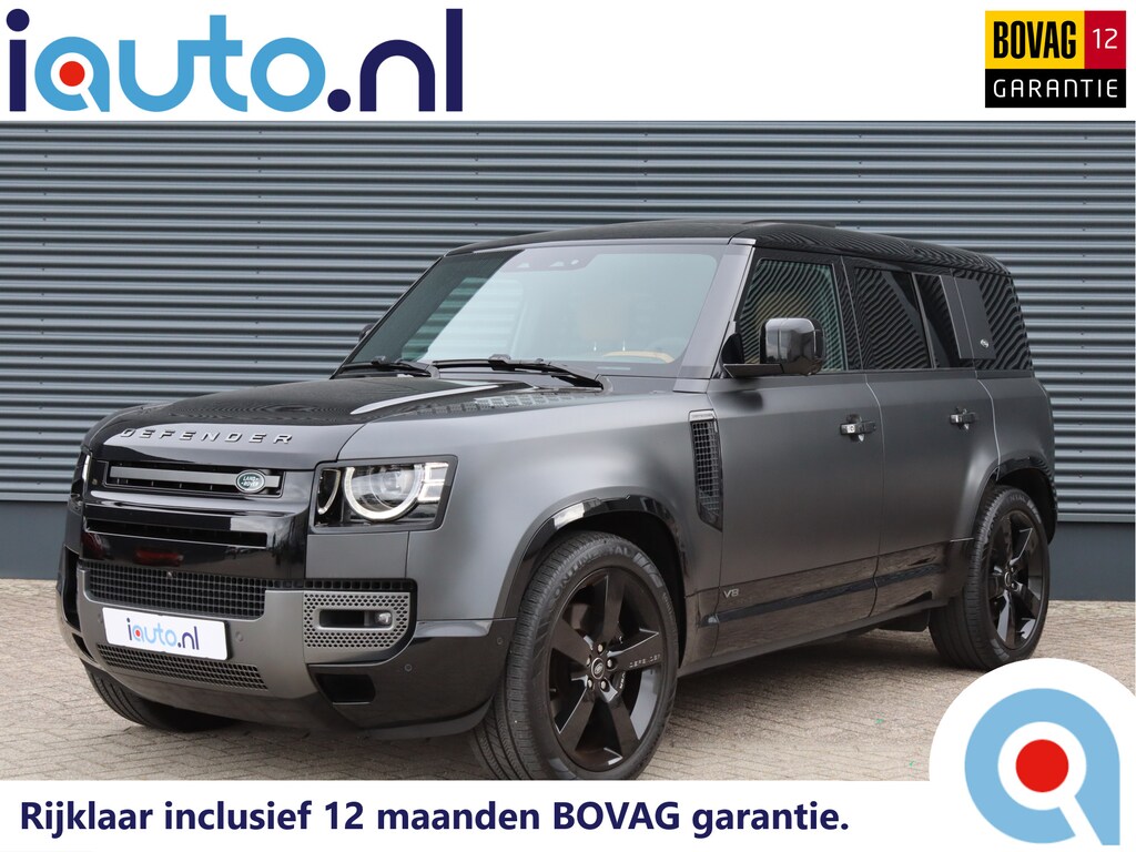 Land Rover Defender 110 5.0 P525 110 V8 Carpathian Edition Luchtvering/Meridian/360 Camera/22"/Trekhaak wegkl.