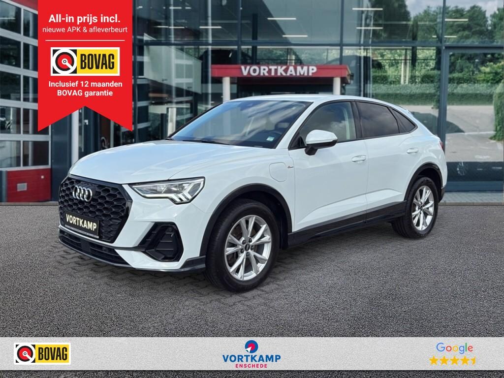 Audi Q3 Sportback 45 TFSIe S-LINE PDC-ACHTER/ELEK-KLEP/CRUISE/DIG-DASH/STOELVERW/CARPLAY/NAVI