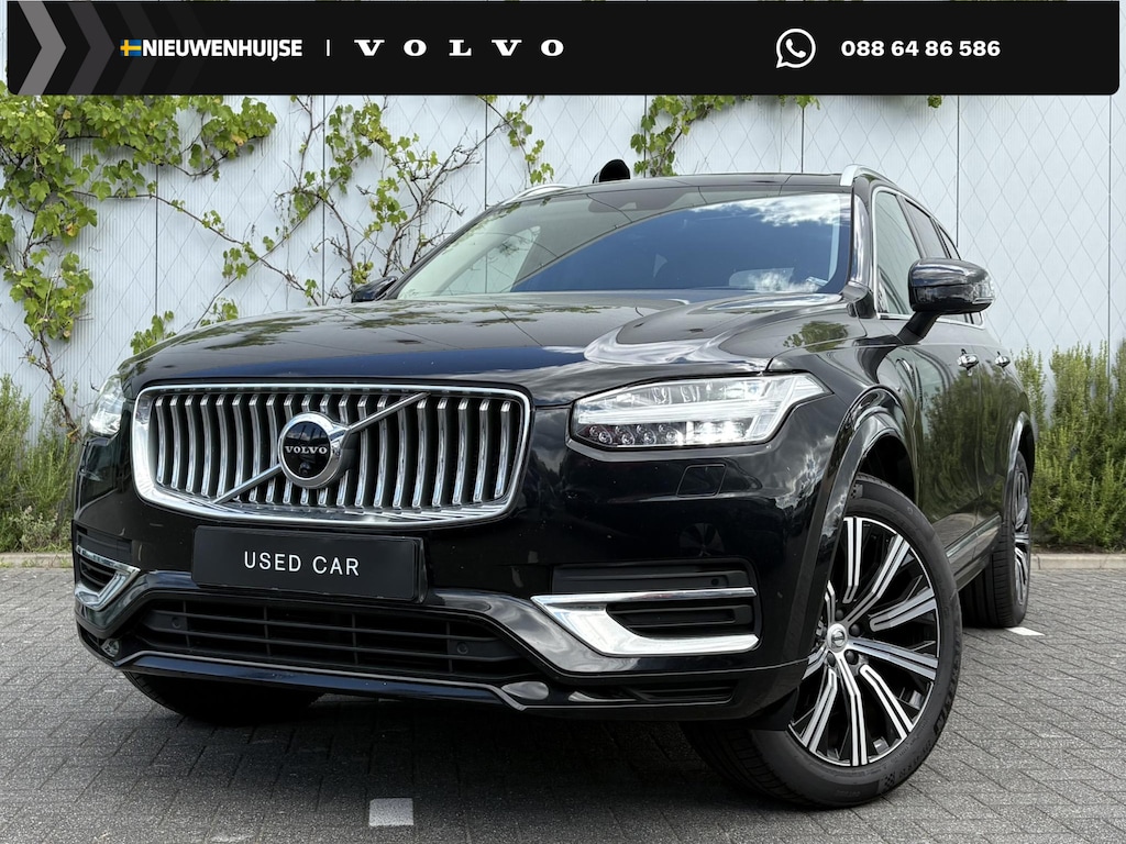 Volvo XC90 2.0 T8 Recharge AWD Inscription Exclusive | Plug-in Hybrid (PHEV) | 360 Graden Camera | Head-up Display | Luchtvering | Panoramadak | Nappaleder | Stoelmassage | Stoelventilatie | Stoelverhoger | Keyless Entry | Elektrische Achterklep | Navigatie | Apple Carplay | Android Auto