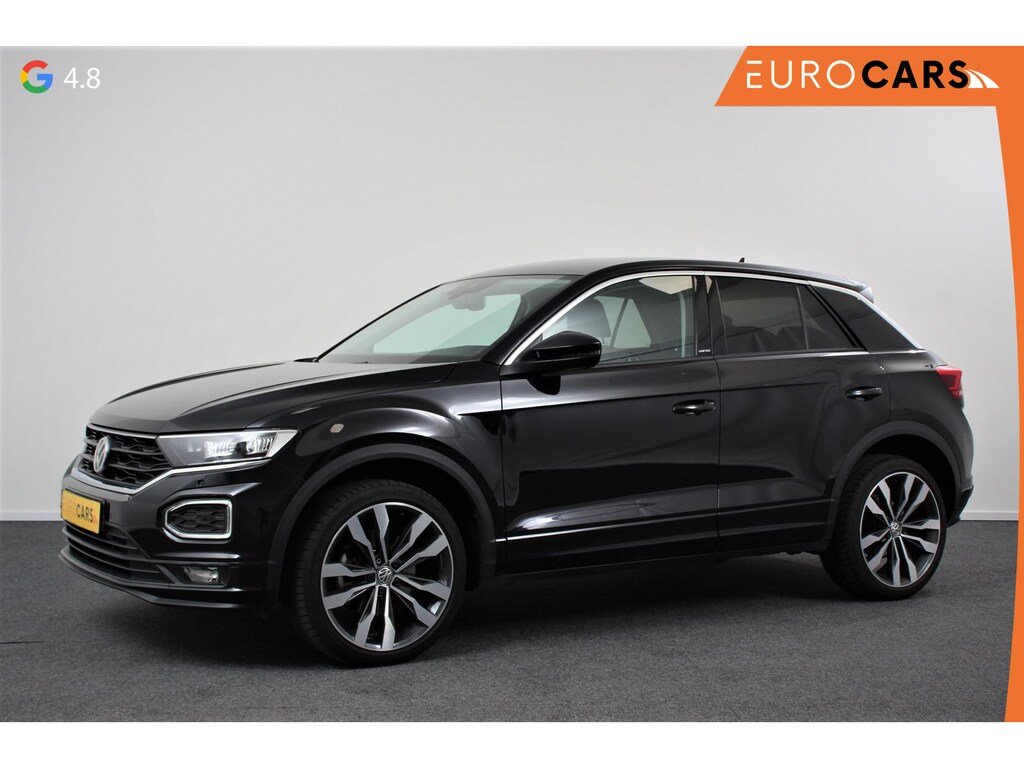 Volkswagen T-Roc 1.5 TSI 150pk DSG R-Line United Navigatie Climate Control Digitale Cockpit Full Led DAB Trekhaak Lichtmetalen Velgen 19"