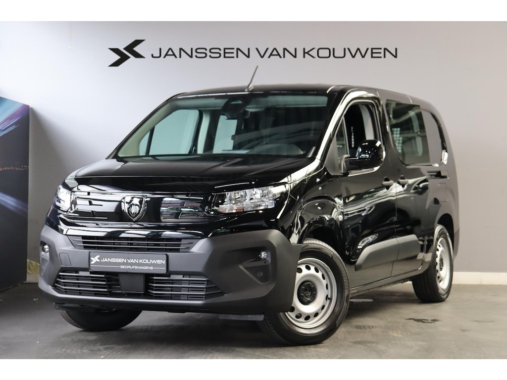 Peugeot e-Partner 136 Flex Crewcab L2 50 kWh 0% rente / 2+6 jaar garantie / voorraad
