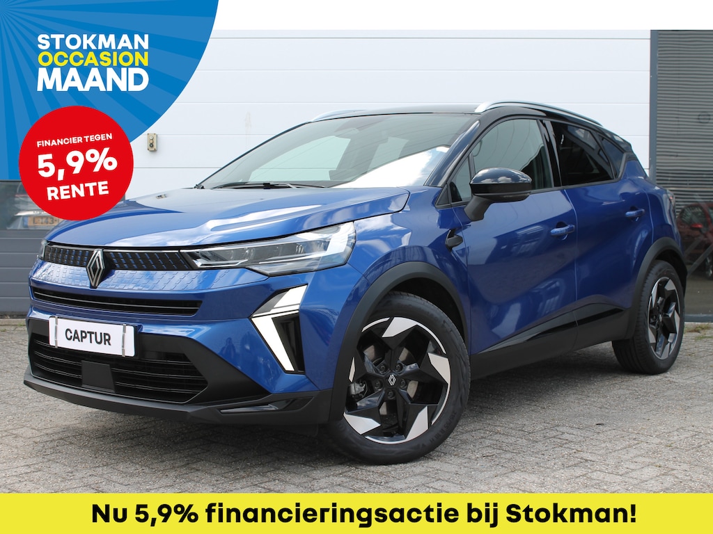 Renault Captur 1.8 E-Tech full hybrid 160 PK techno | Pack winter | Camera achter | LM Velgen | Groot scherm | Google | Reservewiel |