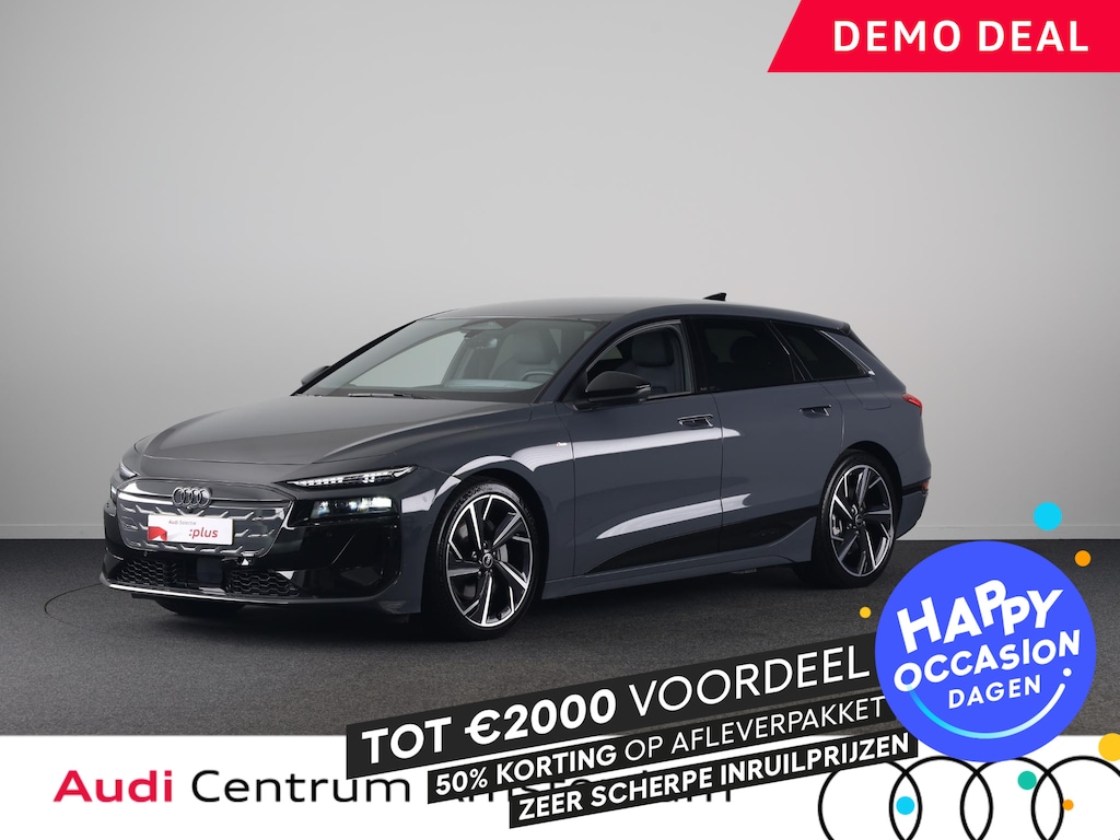 Audi A6 Avant e-tron S edition performance 100 kWh 367pk | Luchtvering | Servo sluiting portieren | Lederen sportstoelen | Elektrisch verstelbare voorstoelen | 21 inch lichtmetalen velgen