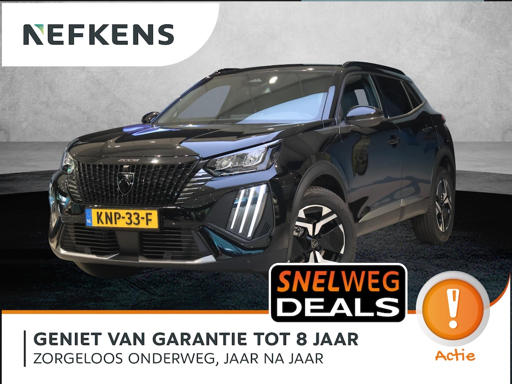Peugeot 2008 SUV Allure Hybrid 145 pk Automaat | VOORRAAD KORTING | Tot 8 jaar garantie! | Voyageur Pack | Drive Assist Plus Pack | Vision Pack | Navigation Pack